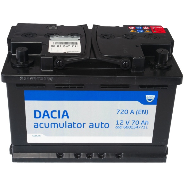 Baterie Dacia 70Ah 720A 12V 6001547711